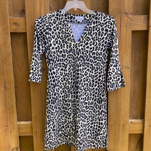 Jude Conally leopard print dress XS